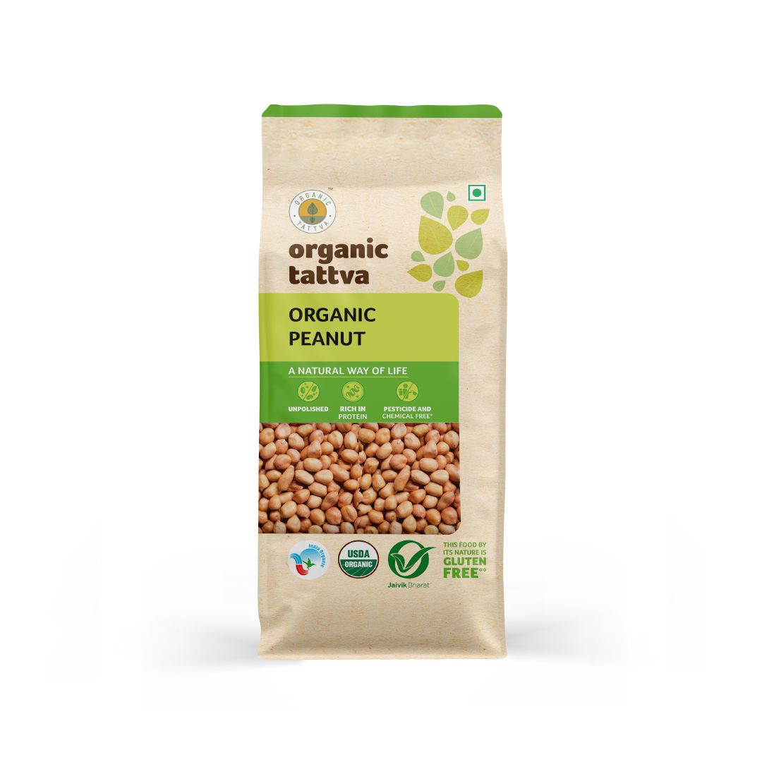 Organic Peanuts 500gm