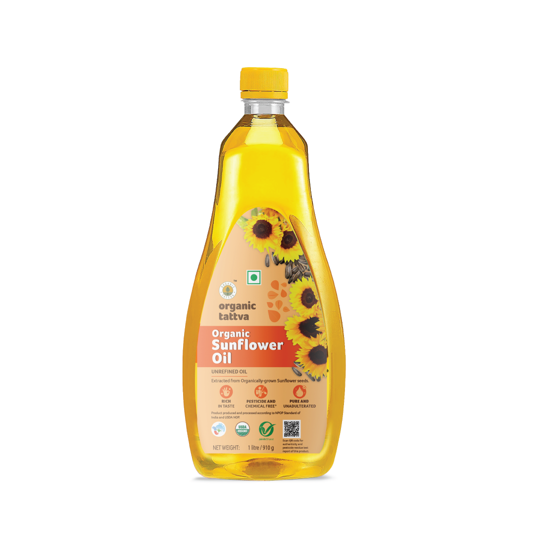 Organic Sunflower Oil 1litre