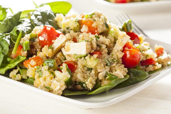 Quinoa Tofu Salad